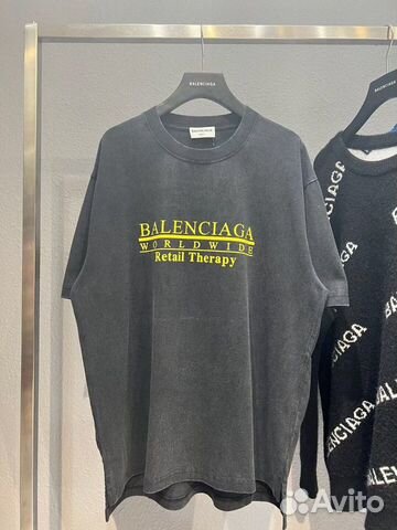 Balenciaga Новая Футболка Оверсайз Премиум