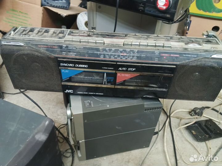 Магнитофон jvc под запчасти
