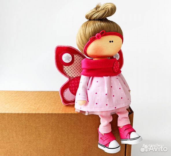 Летняя кукла ручной работы в наличии