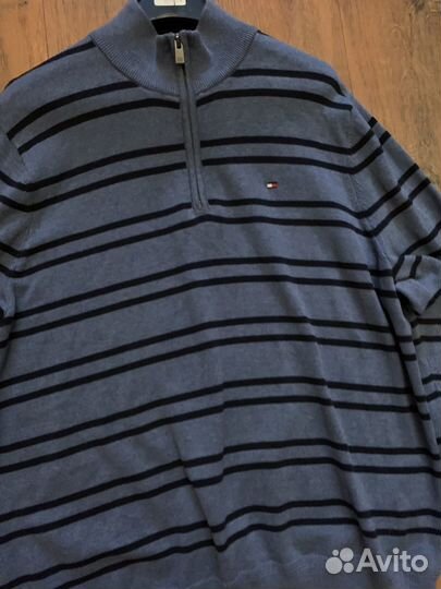 Кофта tommy hilfiger 1/4 zip