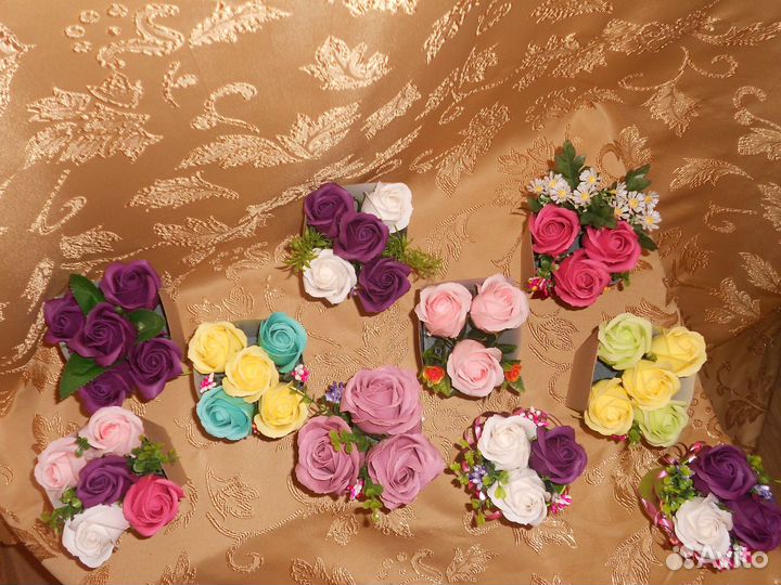 Розочки из мыла