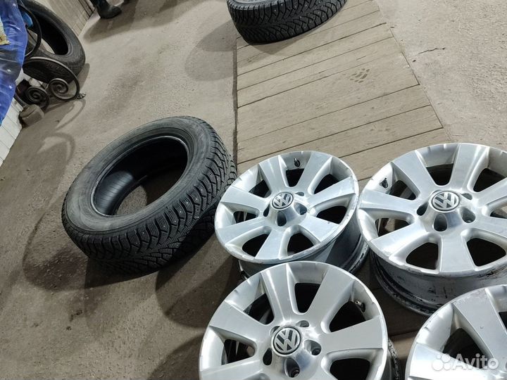 Литые диски R16, tiguan