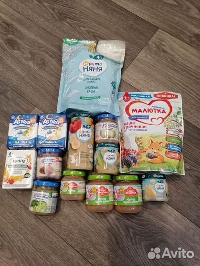 Детское питание : каши и пюре