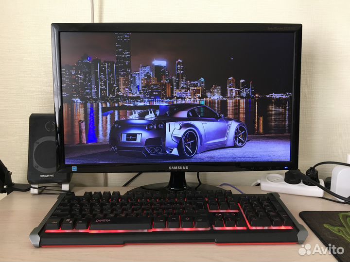 Монитор Samsung 22 дюйма 1920х1080 (FullHD)