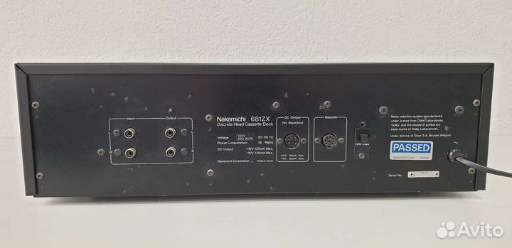 Кассетная дека Nakamichi 681 ZX