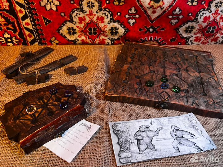 Изготовление старинных русских игр