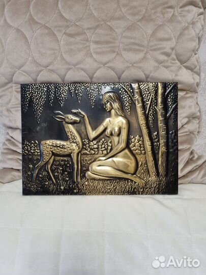 Чеканка медная СССР