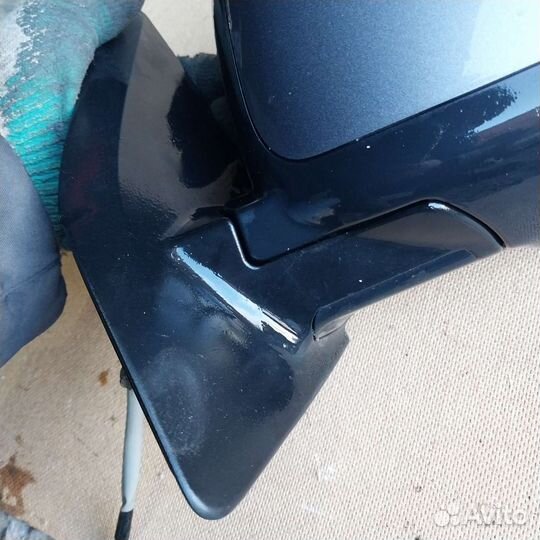 Левое зеркало mitsubishi outlander xl