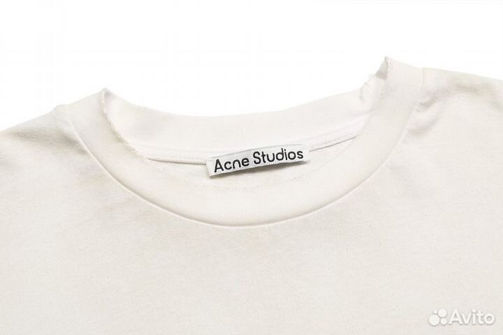 Лонгслив Acne Studios Beige