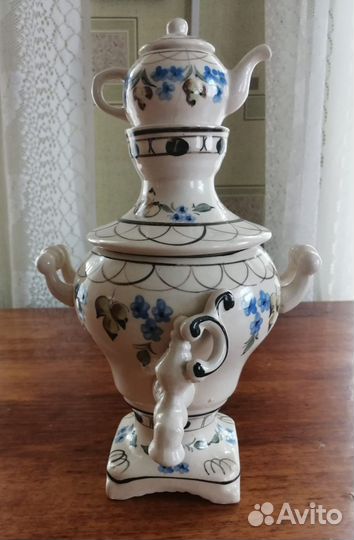 Самовар фарфоровый СССР
