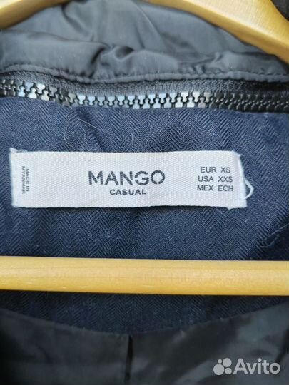 Полупальто зимнее Mango, размер xs