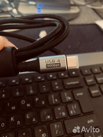 Провод кабель шнурThunderbolt 3 40 gbps