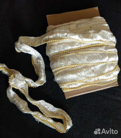 Тесьма. Люрекс. Этикетка. Отделка. Рукоделие. СССР