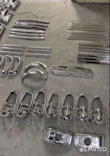 Хромирование деталей хром/нихром/золочение/меднени