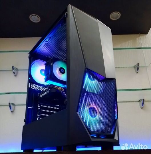 Игровой пк I3 12100/16GB/GTX 1660 Ti 6GB/SSD+HDD