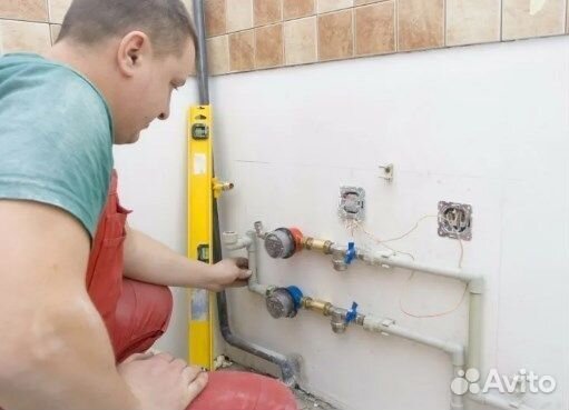 Монтаж труб водоснабжения