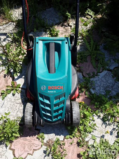 Газонокосилка электрическая bosch rotak 32