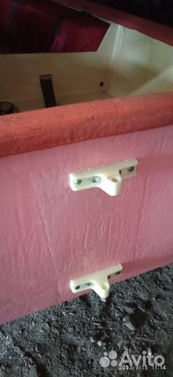 Кронштейн крепления руля швертбота Оптимист 2шт