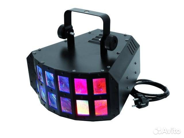Дискотечный световой прибор eurolite LED D-12 rgba