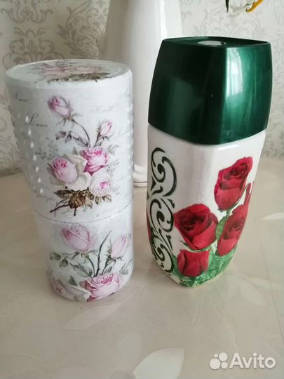 Баночки декоративные