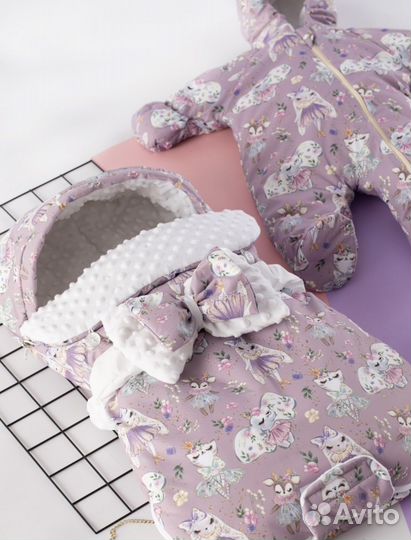 Конверт на выписку для девочки