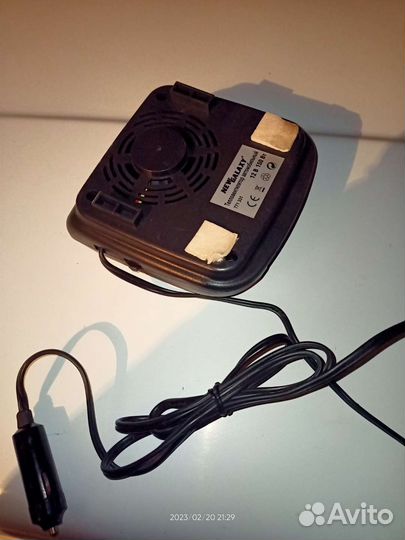 Автомобильный тепловентилятор