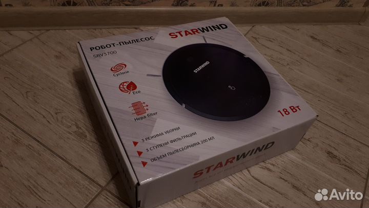 Абсолютно - Новый Робот пылесос Starwind