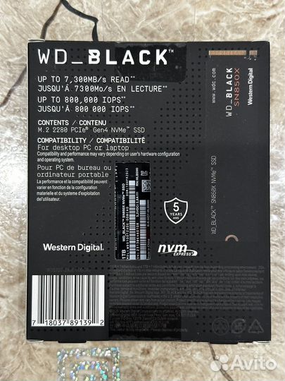 Western digital ssd 1tb black