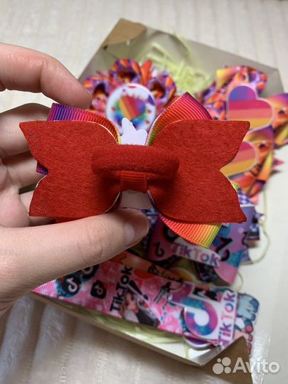 Набор резинок для волос ручной работы