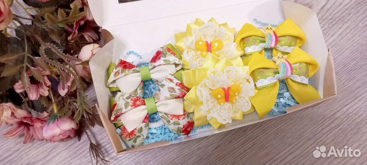Бантики,заколки для модниц