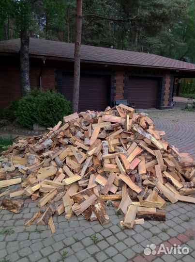Дрова Осина подготовленные с доставкой любого объе