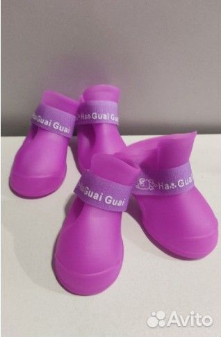 Обувь для собак (резиновые сапоги)