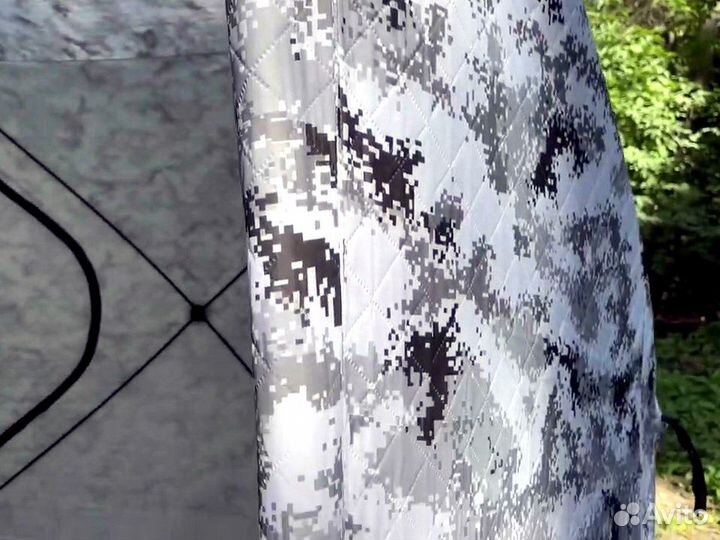 Зимняя палатка cube трехслойная новая