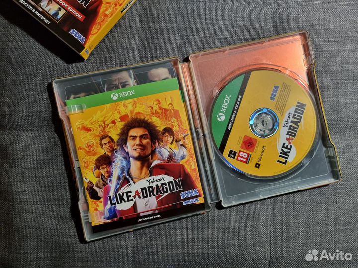 Yakuza: Like a Dragon xbox (стилбук)