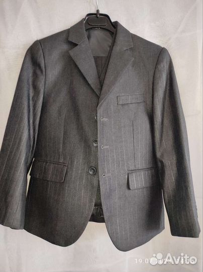 Школьный костюм для мальчика 128 тройка + брюки