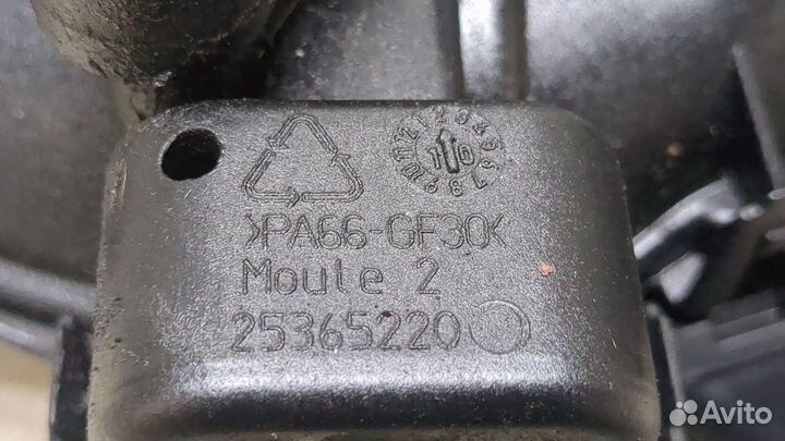 Заслонка дроссельная Peugeot 308, 2010