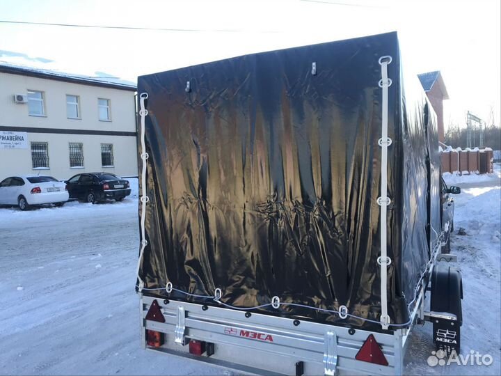 Прицеп мзса 817717 с евро тентом