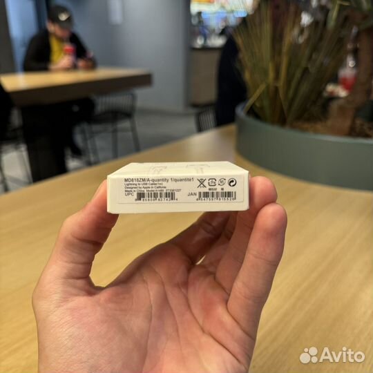 Кабель apple lightning usb новый