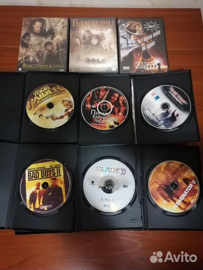 Лицензионные DVD диски фильмы отличное состояние