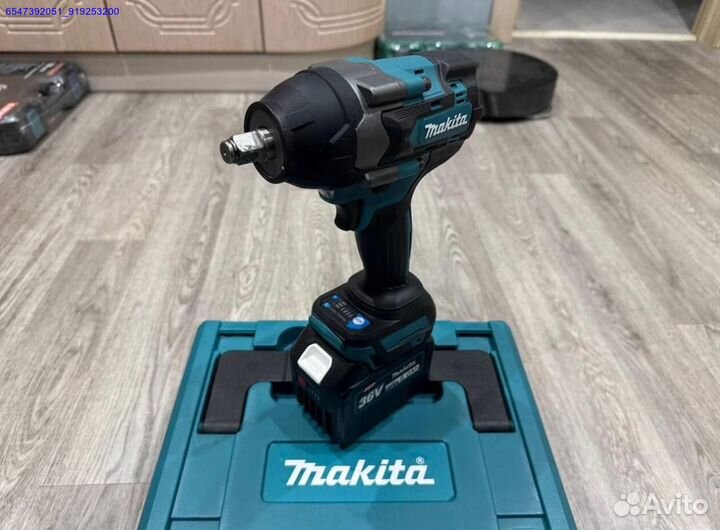 Гайковерт Makita 700Нм огромные АКБ (Арт.80295)