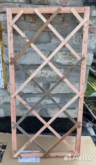 Шпалера деревянная садовая опора под цветы