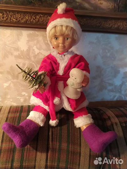 Кукла прошлых лет.64 см Есть клеймо