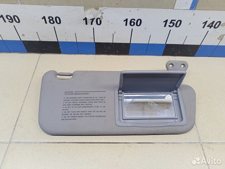 Козырек солнцезащитный (внутри) Elantra 2000-2005