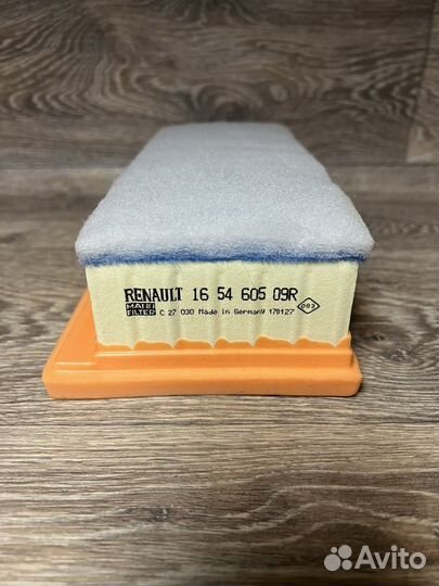 Фильтр воздушный Renault, 165460509R