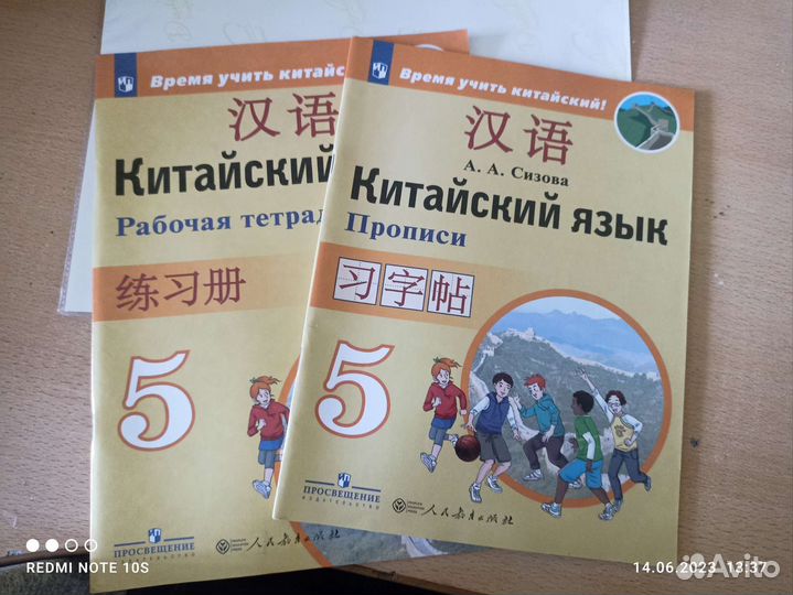 Рабочая тетрадь и пропись 5 класс