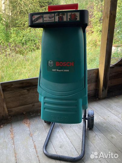 Садовый измельчитель bosch