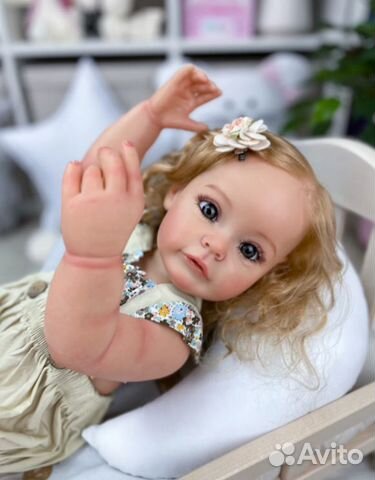 Кукла Реборн Сьюзи 56 см+ подарочная Коробка