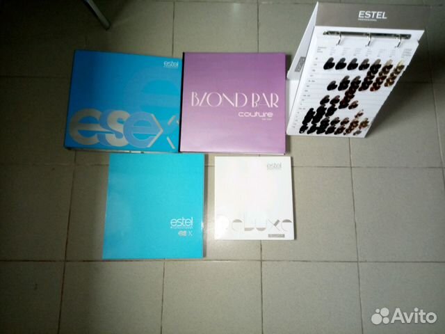 Палитры краски estel, consept