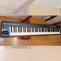 Миди-клавиатура M-audio keystation 88 II черная, и