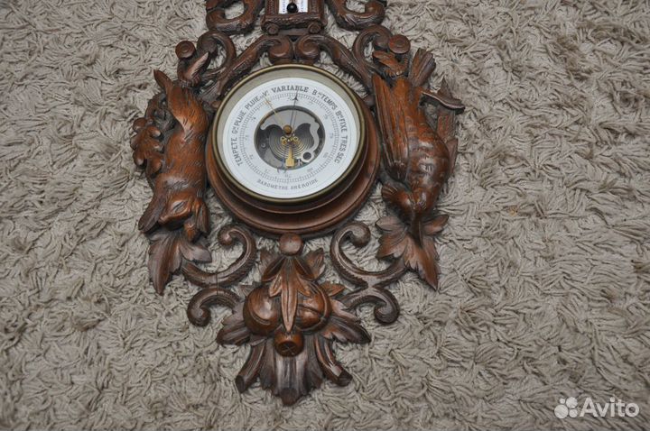 Барометр старинный настенный